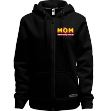 Худі на блискавці Mom we`re happy family